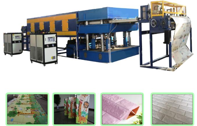 3D silicon embossing machine，China Wallpaper Printing Embossing Machine