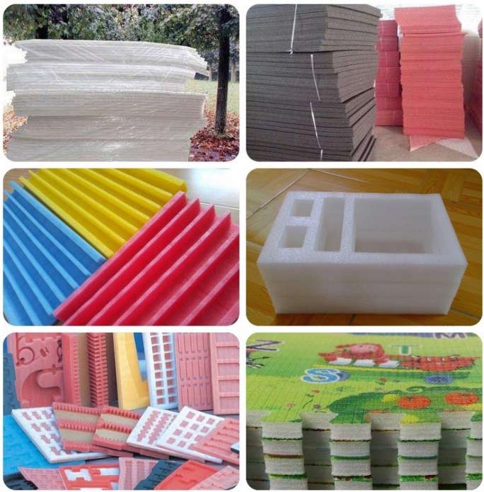 40 Pcs Cushioning Foam Sheets Lightweight Epe Packaging Foam Diy