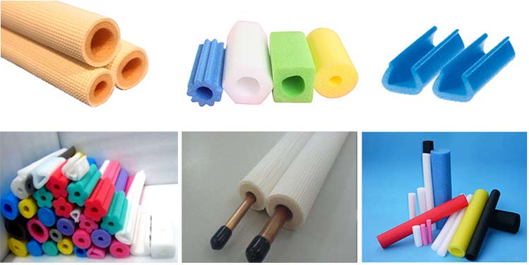 EPE foam tube rod,EPE profile,U-shape EPE foam edge